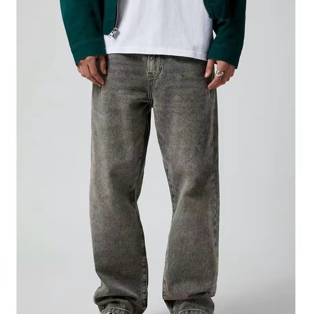 PacSun Men’s Brown Overdyed Baggy Jeans 30x30 NEW WITH TAGS